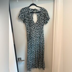 Rue Stiic green floral dress